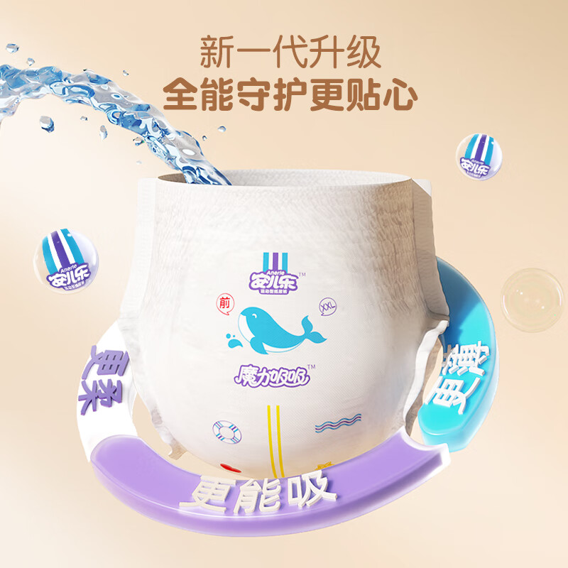 安儿乐anerle魔力吸吸拉拉裤l3片，1元插图1