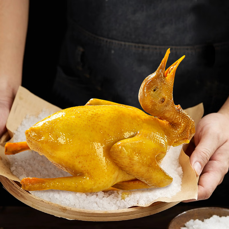 自营 粤膳三千味妙龄乳鸽 盐焗200g*2元包邮，折39.5元/只，加热即食 营养美味！插图